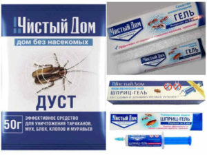чистый дом от тараканов
